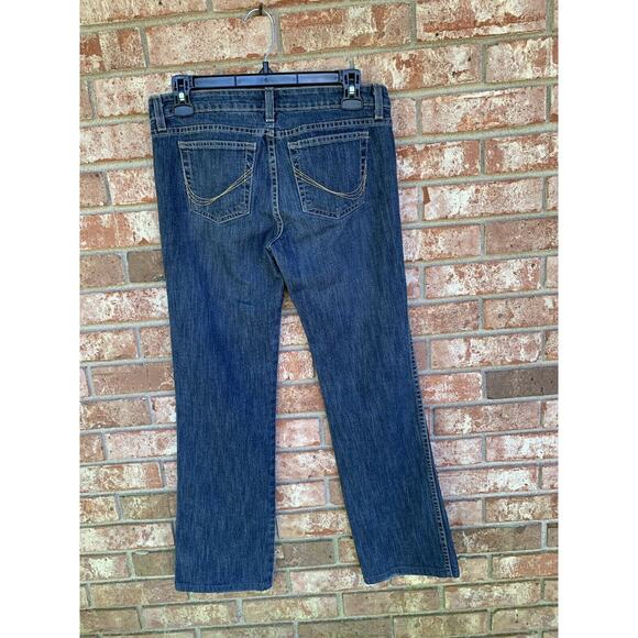 Reaction Kenneth Cole Jeans Womens Size 2 Casual Denim Straight Leg Medium wash - Picture 2 of 5